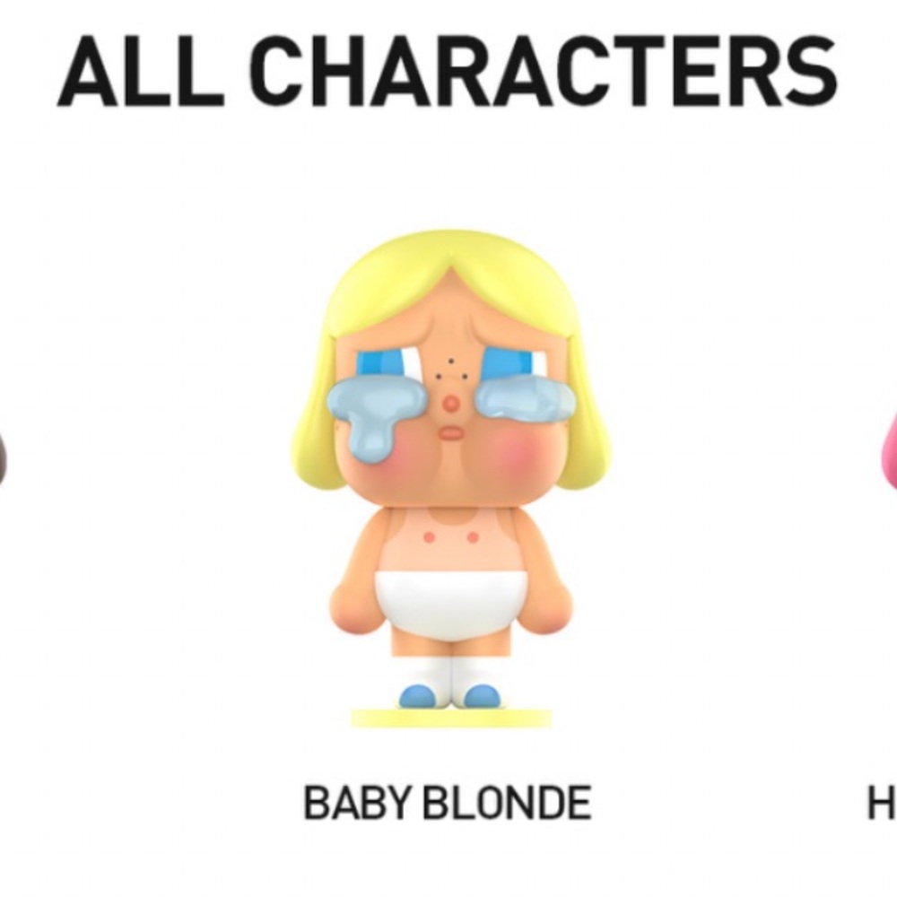 POP MART Crybaby Crying Again Series Figures- confirmed
Baby Blonde